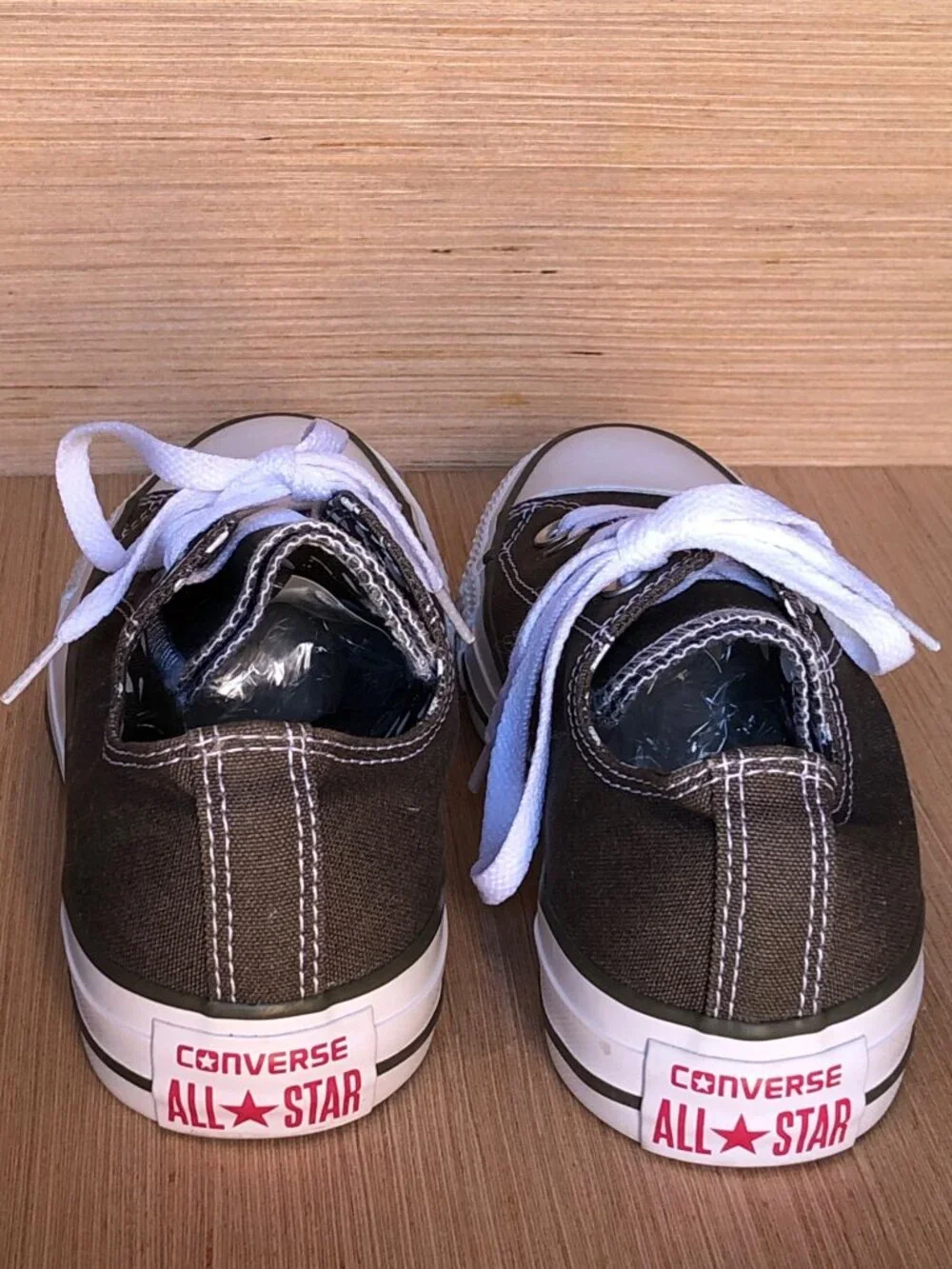 Converse All Star Chuck Taylors Sneakers Womens 6 Low Top Gray - Picture 7 of 16
